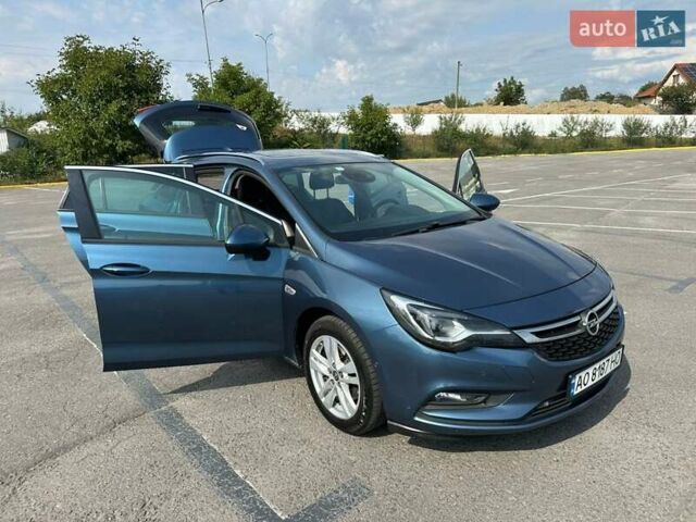 Синий Опель Астра, объемом двигателя 1.6 л и пробегом 287 тыс. км за 12700 $, фото 22 на Automoto.ua