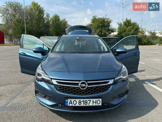 Синий Опель Астра, объемом двигателя 1.6 л и пробегом 287 тыс. км за 12700 $, фото 30 на Automoto.ua
