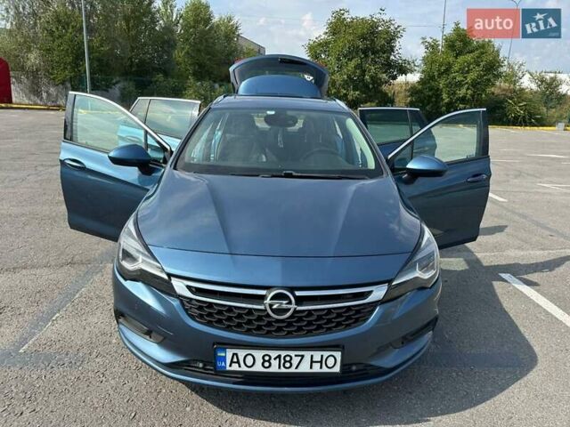 Синий Опель Астра, объемом двигателя 1.6 л и пробегом 287 тыс. км за 12700 $, фото 25 на Automoto.ua