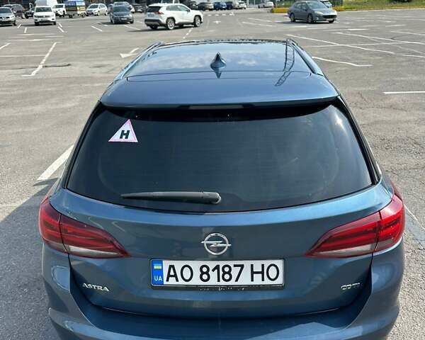 Синий Опель Астра, объемом двигателя 1.6 л и пробегом 287 тыс. км за 12700 $, фото 13 на Automoto.ua