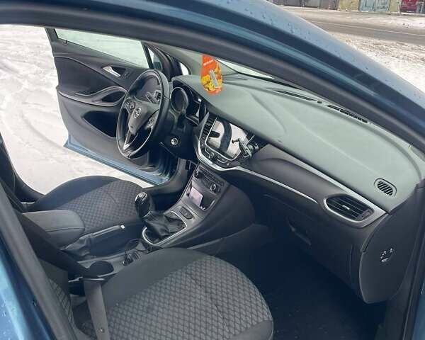 Синий Опель Астра, объемом двигателя 1.6 л и пробегом 226 тыс. км за 9400 $, фото 7 на Automoto.ua