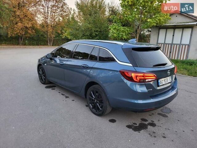Синий Опель Астра, объемом двигателя 1.6 л и пробегом 218 тыс. км за 10850 $, фото 4 на Automoto.ua