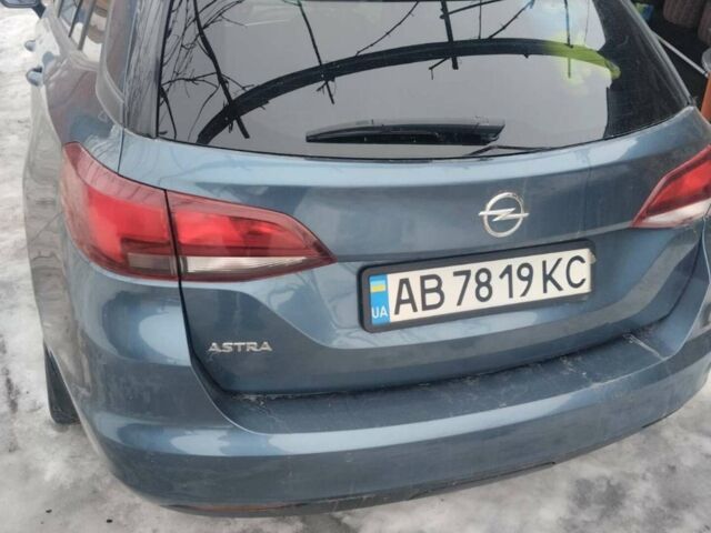 Синий Опель Астра, объемом двигателя 1.6 л и пробегом 190 тыс. км за 10600 $, фото 4 на Automoto.ua