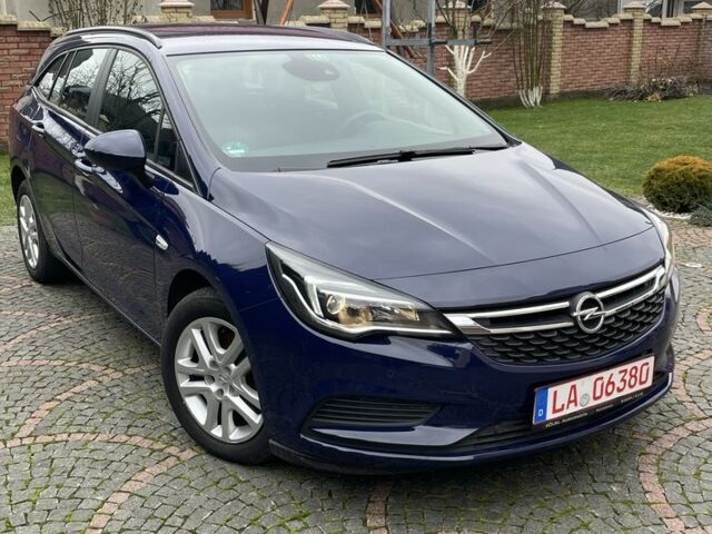 Синій Опель Астра, об'ємом двигуна 1.6 л та пробігом 38 тис. км за 11800 $, фото 1 на Automoto.ua
