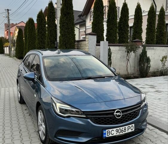 Синій Опель Астра, об'ємом двигуна 1.6 л та пробігом 190 тис. км за 9800 $, фото 1 на Automoto.ua