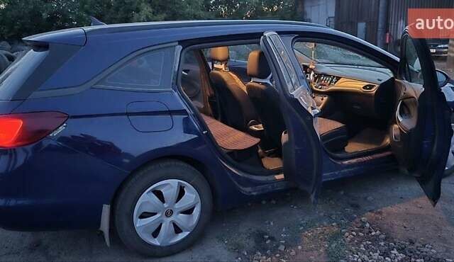 Синий Опель Астра, объемом двигателя 1.6 л и пробегом 299 тыс. км за 8200 $, фото 6 на Automoto.ua