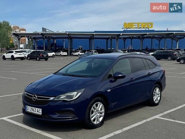 Синий Опель Астра, объемом двигателя 1.6 л и пробегом 284 тыс. км за 9900 $, фото 3 на Automoto.ua