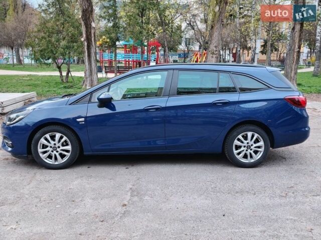 Синий Опель Астра, объемом двигателя 1.5 л и пробегом 123 тыс. км за 10700 $, фото 7 на Automoto.ua