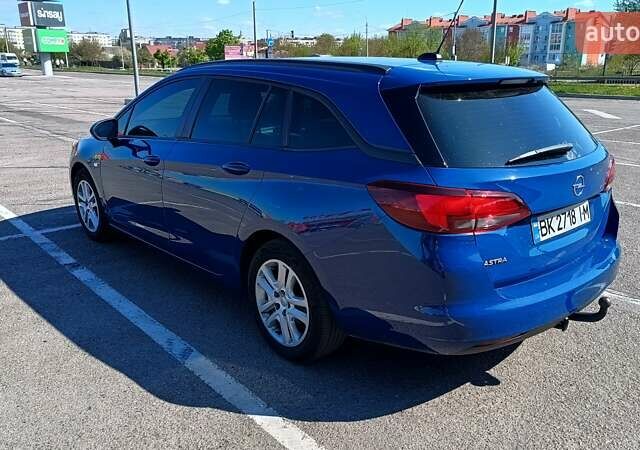 Опель Астра 2020 в Ровно на Automoto.ua Синий Опель Астра, объемом двигателя 1.5 л и пробегом 194 тыс. км за 13200 $, фото 8 на Automoto.ua