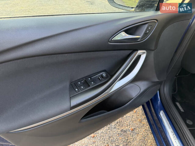 Синий Опель Астра, объемом двигателя 1.5 л и пробегом 157 тыс. км за 12900 $, фото 26 на Automoto.ua