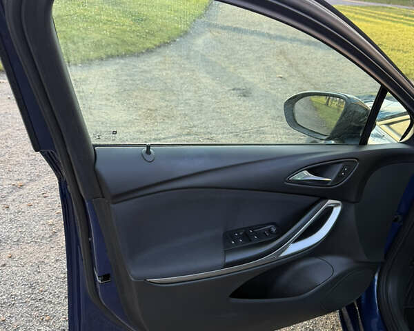 Синий Опель Астра, объемом двигателя 1.5 л и пробегом 157 тыс. км за 12900 $, фото 25 на Automoto.ua