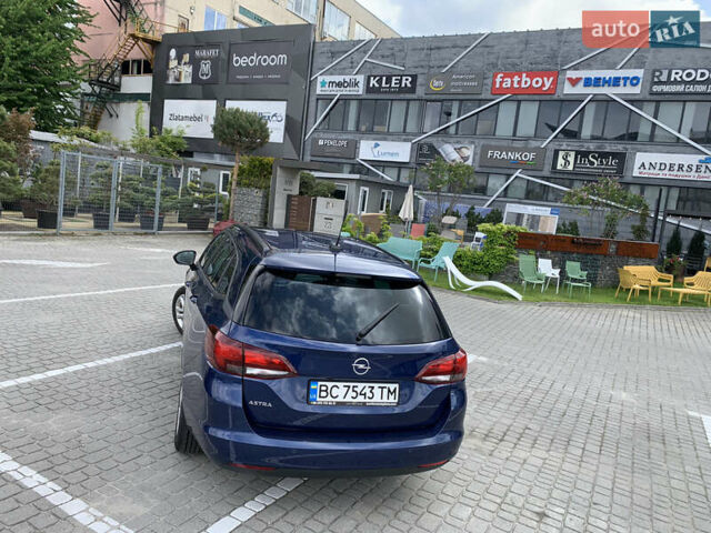Синий Опель Астра, объемом двигателя 1.5 л и пробегом 150 тыс. км за 14500 $, фото 4 на Automoto.ua