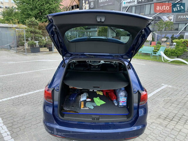 Синий Опель Астра, объемом двигателя 1.5 л и пробегом 150 тыс. км за 14500 $, фото 9 на Automoto.ua