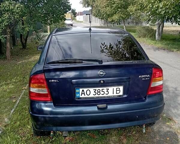 Синій Опель Астра, об'ємом двигуна 1.6 л та пробігом 240 тис. км за 3000 $, фото 4 на Automoto.ua