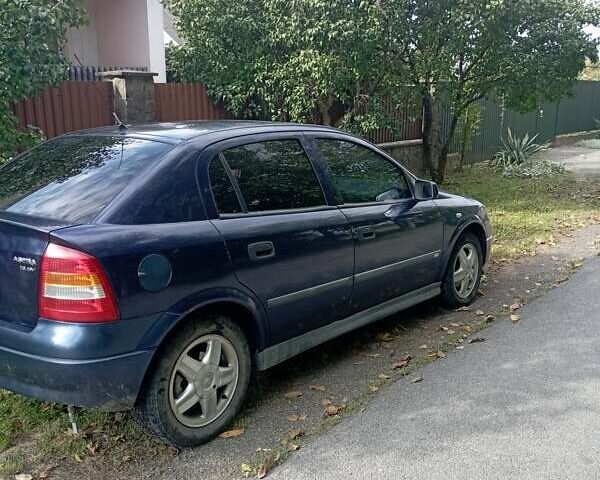Синій Опель Астра, об'ємом двигуна 1.6 л та пробігом 240 тис. км за 3000 $, фото 2 на Automoto.ua