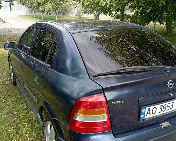 Синій Опель Астра, об'ємом двигуна 1.6 л та пробігом 240 тис. км за 3000 $, фото 3 на Automoto.ua