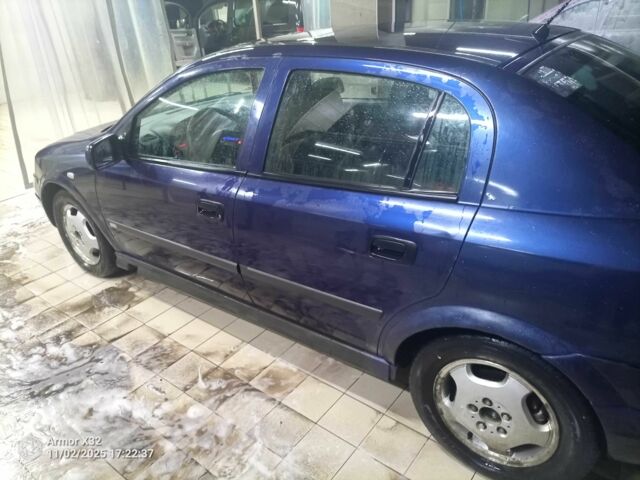 Синий Опель Астра, объемом двигателя 1.8 л и пробегом 266 тыс. км за 1549 $, фото 4 на Automoto.ua