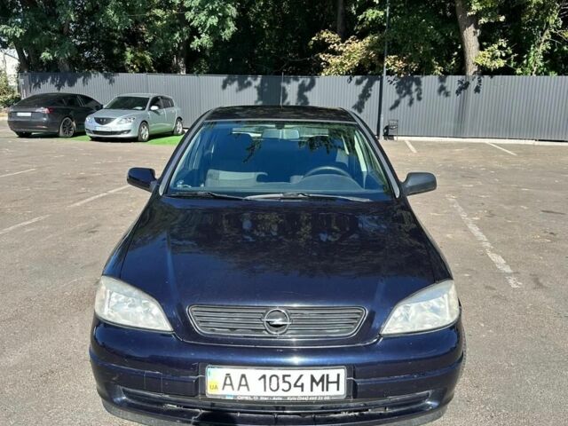 Синий Опель Астра, объемом двигателя 0 л и пробегом 202 тыс. км за 4000 $, фото 1 на Automoto.ua
