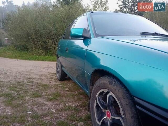 Зеленый Опель Астра, объемом двигателя 1.6 л и пробегом 250 тыс. км за 1699 $, фото 14 на Automoto.ua