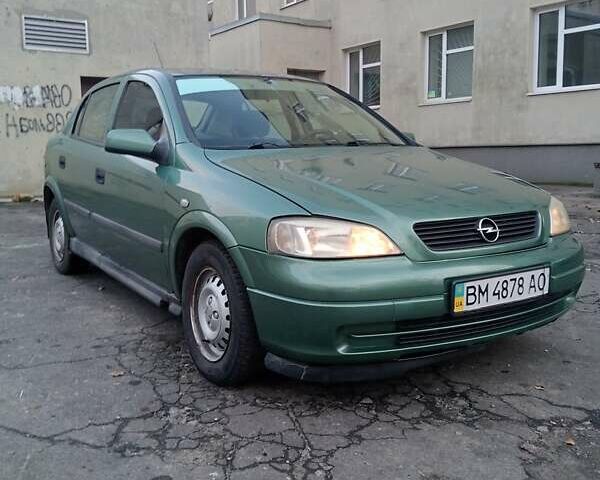 Зелений Опель Астра, об'ємом двигуна 1.39 л та пробігом 411 тис. км за 1750 $, фото 1 на Automoto.ua