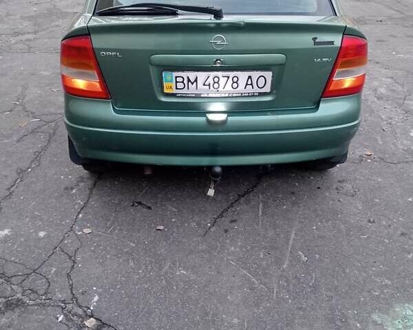 Зелений Опель Астра, об'ємом двигуна 1.39 л та пробігом 411 тис. км за 1750 $, фото 5 на Automoto.ua