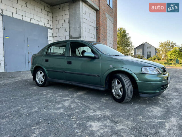 Зеленый Опель Астра, объемом двигателя 1.6 л и пробегом 205 тыс. км за 2500 $, фото 6 на Automoto.ua