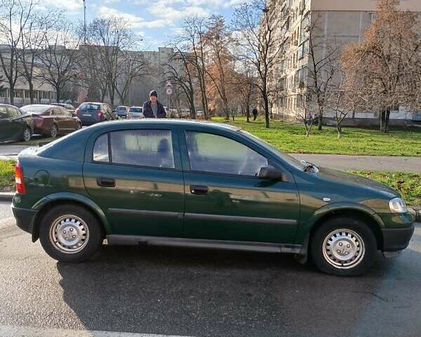 Зеленый Опель Астра, объемом двигателя 1.2 л и пробегом 84 тыс. км за 3000 $, фото 14 на Automoto.ua