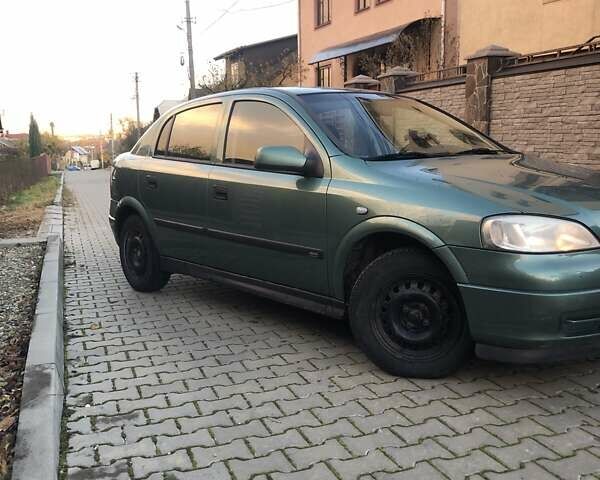 Опель Астра 2000 в Ивано-Франковске на Automoto.ua Зеленый Опель Астра, объемом двигателя 1.6 л и пробегом 254 тыс. км за 3350 $, фото 1 на Automoto.ua