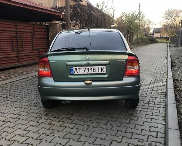 Опель Астра 2000 в Ивано-Франковске на Automoto.ua Зеленый Опель Астра, объемом двигателя 1.6 л и пробегом 254 тыс. км за 3350 $, фото 4 на Automoto.ua