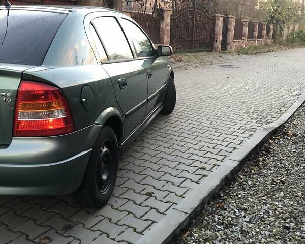 Опель Астра 2000 в Ивано-Франковске на Automoto.ua Зеленый Опель Астра, объемом двигателя 1.6 л и пробегом 254 тыс. км за 3350 $, фото 5 на Automoto.ua