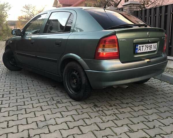 Опель Астра 2000 в Ивано-Франковске на Automoto.ua Зеленый Опель Астра, объемом двигателя 1.6 л и пробегом 254 тыс. км за 3350 $, фото 3 на Automoto.ua