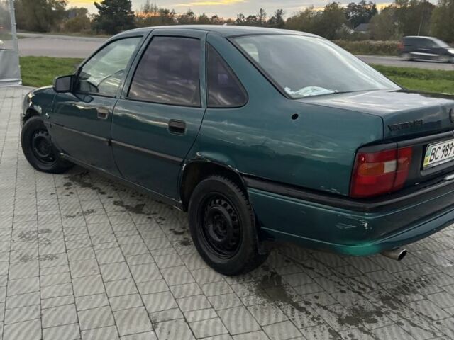 Зеленый Опель Астра, объемом двигателя 1.6 л и пробегом 491 тыс. км за 850 $, фото 2 на Automoto.ua