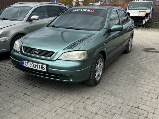 Зеленый Опель Астра, объемом двигателя 1.6 л и пробегом 350 тыс. км за 2500 $, фото 11 на Automoto.ua