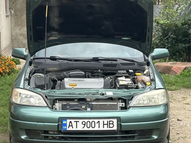 Зеленый Опель Астра, объемом двигателя 1.6 л и пробегом 350 тыс. км за 2500 $, фото 4 на Automoto.ua