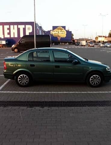 Зеленый Опель Астра, объемом двигателя 1.6 л и пробегом 410 тыс. км за 2900 $, фото 11 на Automoto.ua