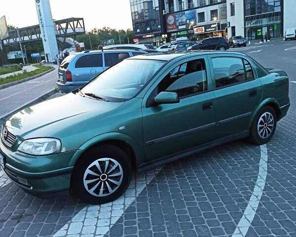 Зеленый Опель Астра, объемом двигателя 1.6 л и пробегом 410 тыс. км за 2900 $, фото 17 на Automoto.ua