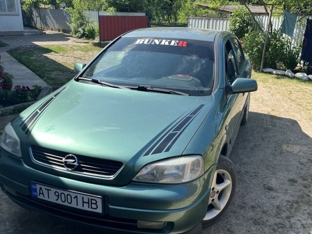 Зеленый Опель Астра, объемом двигателя 1.6 л и пробегом 350 тыс. км за 2500 $, фото 13 на Automoto.ua
