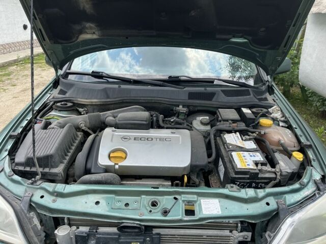 Зеленый Опель Астра, объемом двигателя 1.6 л и пробегом 350 тыс. км за 2500 $, фото 14 на Automoto.ua