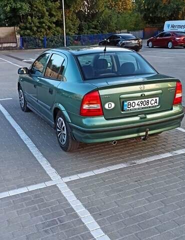 Зеленый Опель Астра, объемом двигателя 1.6 л и пробегом 410 тыс. км за 2900 $, фото 6 на Automoto.ua