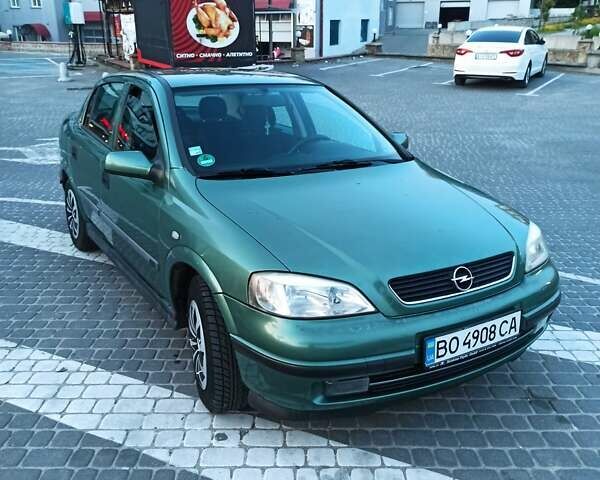 Зеленый Опель Астра, объемом двигателя 1.6 л и пробегом 410 тыс. км за 2900 $, фото 18 на Automoto.ua