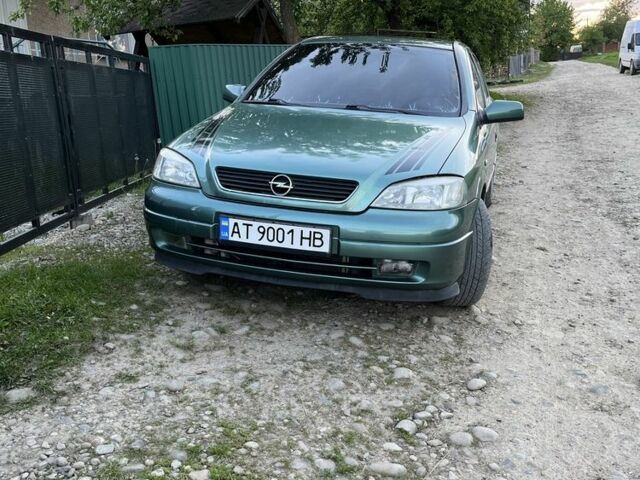 Зеленый Опель Астра, объемом двигателя 1.6 л и пробегом 350 тыс. км за 2500 $, фото 15 на Automoto.ua