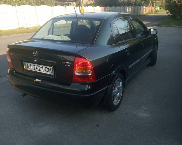 Зеленый Опель Астра, объемом двигателя 1.6 л и пробегом 269 тыс. км за 4600 $, фото 1 на Automoto.ua