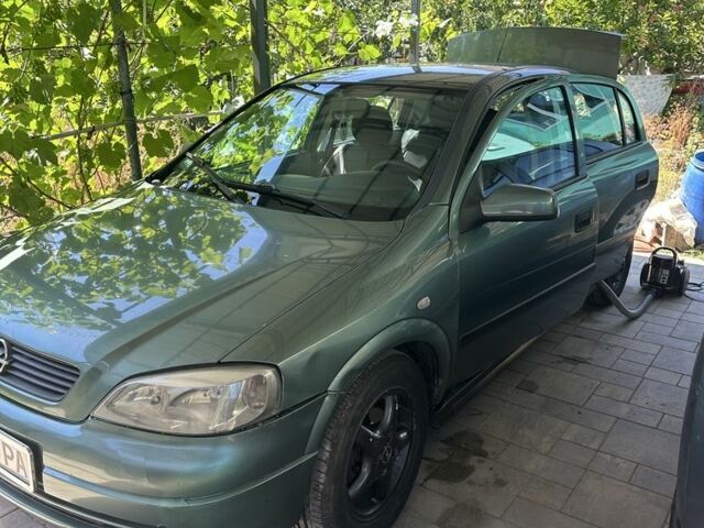 Зелений Опель Астра, об'ємом двигуна 1.4 л та пробігом 250 тис. км за 3000 $, фото 2 на Automoto.ua