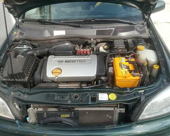 Зеленый Опель Астра, объемом двигателя 1.6 л и пробегом 269 тыс. км за 4600 $, фото 25 на Automoto.ua