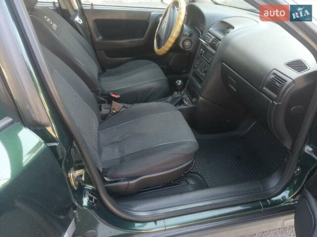 Зеленый Опель Астра, объемом двигателя 1.6 л и пробегом 269 тыс. км за 4600 $, фото 21 на Automoto.ua