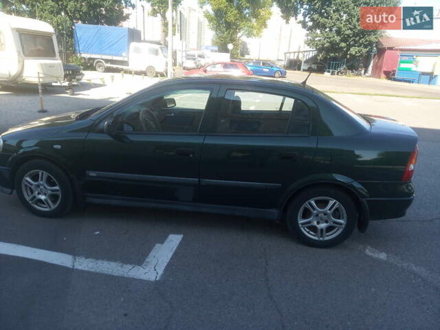 Зеленый Опель Астра, объемом двигателя 1.6 л и пробегом 269 тыс. км за 4600 $, фото 6 на Automoto.ua