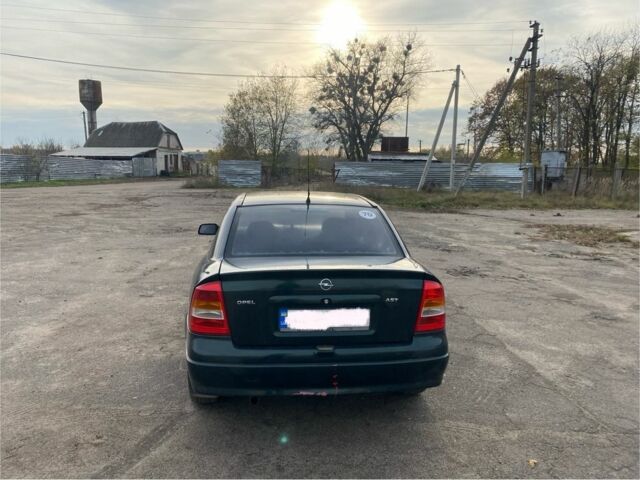 Зелений Опель Астра, об'ємом двигуна 1.6 л та пробігом 3 тис. км за 2200 $, фото 2 на Automoto.ua