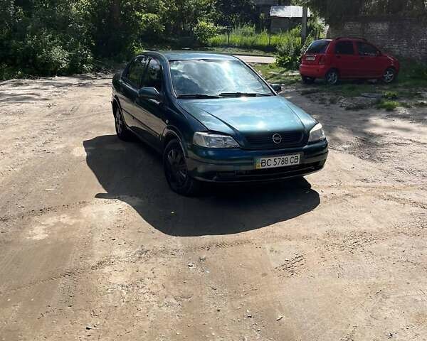 Зелений Опель Астра, об'ємом двигуна 1.4 л та пробігом 210 тис. км за 2000 $, фото 6 на Automoto.ua