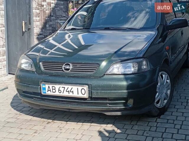 Зеленый Опель Астра, объемом двигателя 1.6 л и пробегом 260 тыс. км за 2800 $, фото 7 на Automoto.ua
