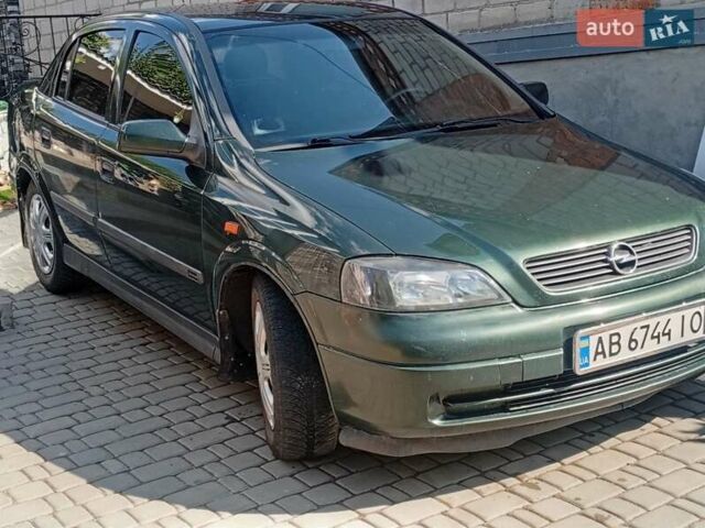 Зеленый Опель Астра, объемом двигателя 1.6 л и пробегом 260 тыс. км за 2800 $, фото 4 на Automoto.ua